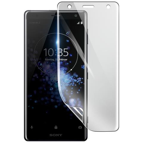 Salvadisplay Per Sony Xperia Xz2 In Idrogel Anti-urto, Trasparente - Foto 1