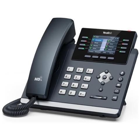Sip-t44u Telefono Ip Grigio 8 Linee Lcd Wi-fi - Foto 1