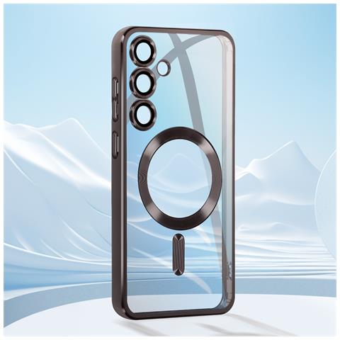 Cover Magsafe Per Samsung Galaxy S24 Silicone Fotocamera Protetta - Foto 2
