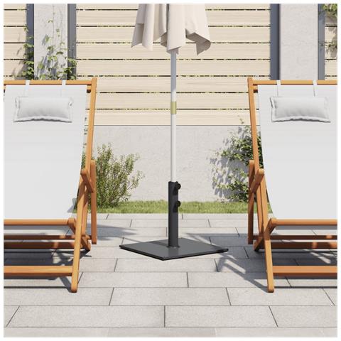 Base per Ombrellone per Pali Ø32/38/48 mm 17 kg Quadrata - Foto 3