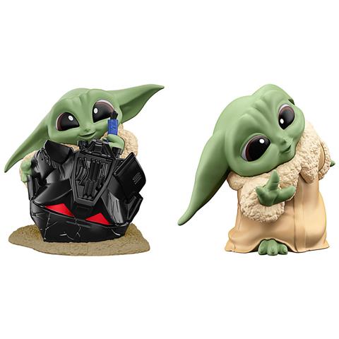 Set Di 2 Figure Grogu Helmet Hijinks/peek A Boo Star Wars The Bounty 5, Multicolore - Foto 1