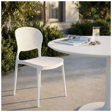 Lite - Sedia Di Design Moderno In Polipropilene - Foto 2