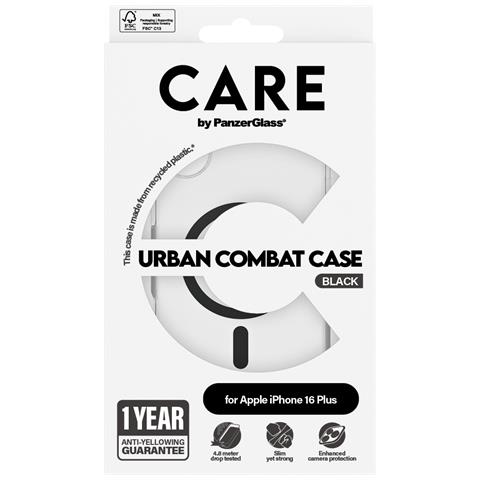 CARE by PG BLK MagSafe iPhone16 6.7 custodia per cellulare Cover Trasparente - Foto 2