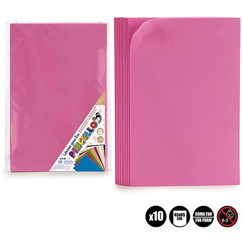 Set Di 10 Fogli In Gomma Eva 45x65 Cm. - Foto 1