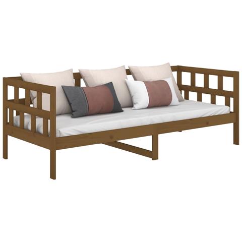 Lusso Casadino -  Dormeuse Ambra In Legno Massello Di Pino 80x200 Cm - Foto 2