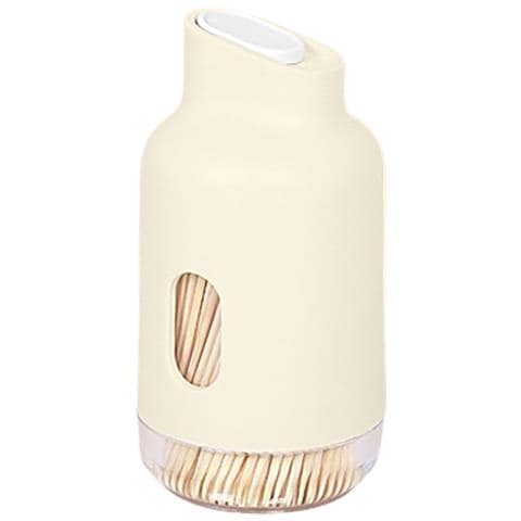 Elegante Porta Stuzzicadenti - Elegante E Pratico Beige - Foto 1