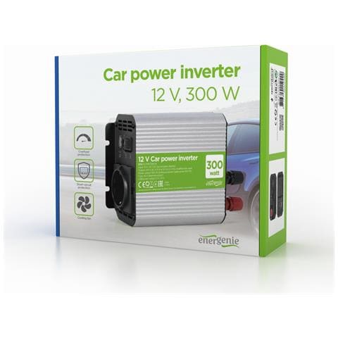 Gembird EG-PWC300-01, Universale, Auto, 10-16 V, 50 Hz, 300 W, 230 V - Foto 4
