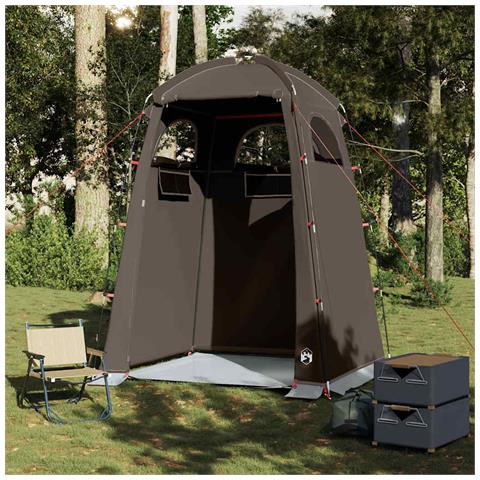 Tenda da Doccia Marrone Impermeabile - Foto 2