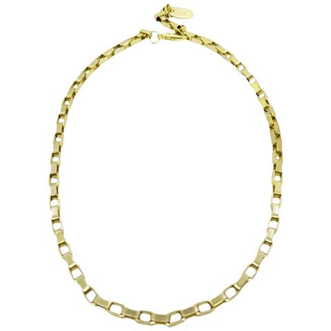 Set Rec Collana E Orecchini In Ottone Placcato - Foto 2