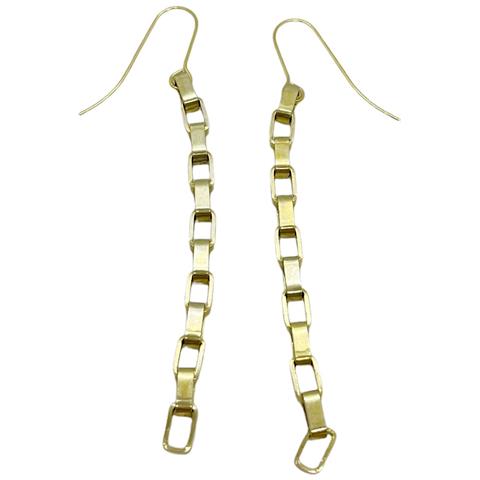 Set Rec Collana E Orecchini In Ottone Placcato - Foto 5