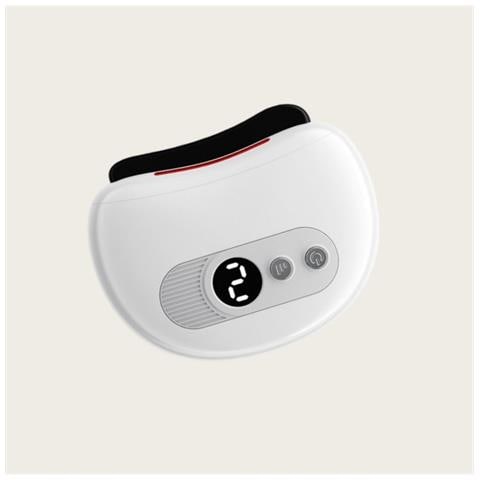 Massaggiatore Gua Sha Elettrico Riscaldato Per Lifting Viso & Massaggio Acupunti White - Foto 4
