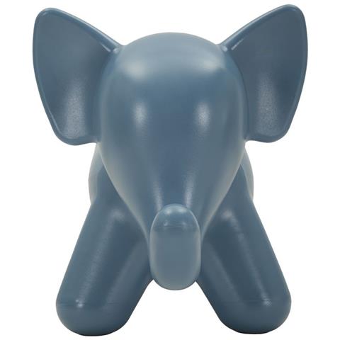 Sgabello Elephant A Forma Di Elefante In Plastica Blu Grigio - Foto 2