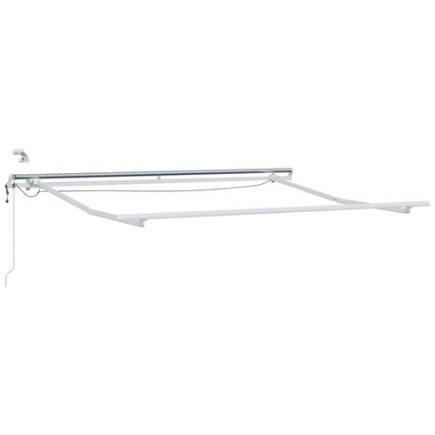 Tenda Retrattile Sabbia 450 × 300 cm Poliestere e Metallo - Foto 2