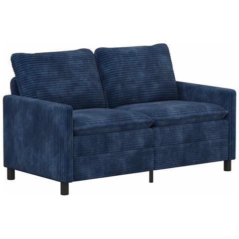 Divano Blu navy 156 x 81 x 87,5 cm Poliestere - Foto 1