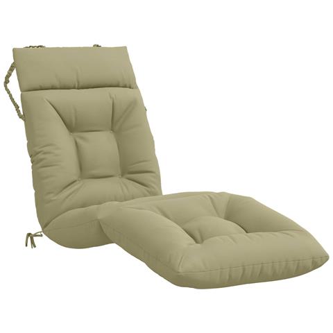 Cuscino per Lettino VIANEN 100% Poliestere Verde chiaro - Foto 1