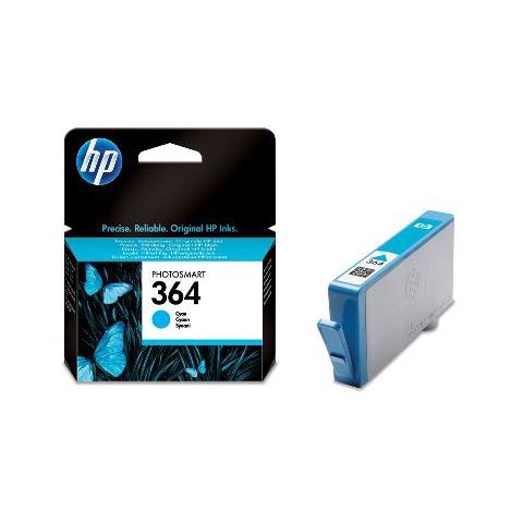 CB318EE Cartuccia Ink Originale 364 Ciano per HP HP Deskjet 35XX B211 C311 Capacità 300 Pagine - Foto 1