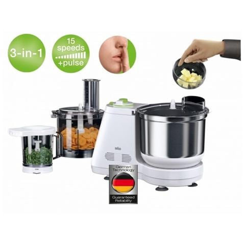 Robot da Cucina TributeCollection KM3050 Capacità 4 L Potenza 900 W Colore Bianco  - Foto 2