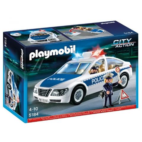 Auto Della Polizia Con Luce 5184 - Foto 1