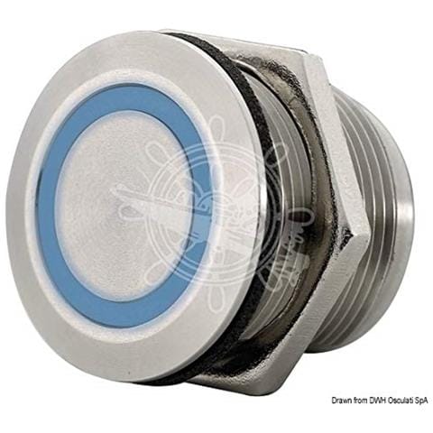 Interruttore dimmerabile per luci a LED ø 19 mm - Foto 1