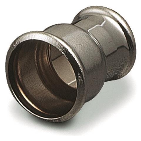 Doppio Bicchiere A Tenuta Interna, Doppio Bicchiere Ridotto A Tenuta Interna Con Anello O'ring In Ottone Cromato Per Canotti Diametro Mm. 40x32 - Foto 1