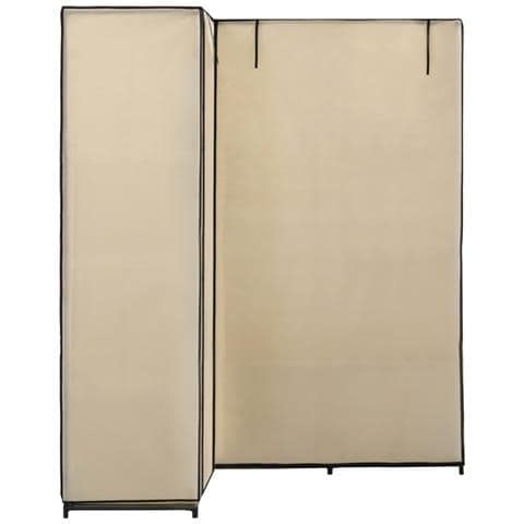 Armadio Angolare Crema 130x87x169 Cm - Foto 2