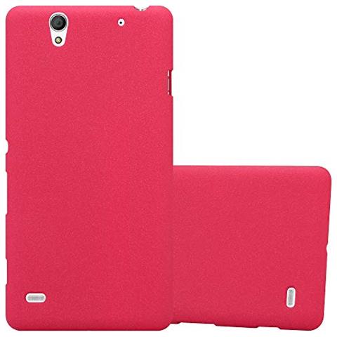 Custodia Compatibile Con Sony Xperia C4 In Frost Rosso - Coperchio Protettivo In Silicone Tpu Flessibile - Foto 1