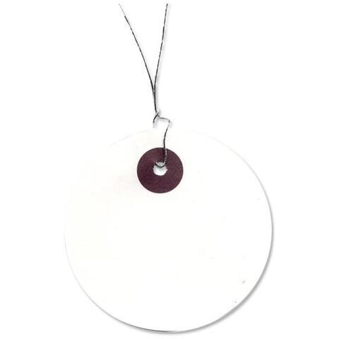  - set Di 50 etichette, Carta, Bianco, 11,5 x 1,5 x 12,5 cm - Foto 3