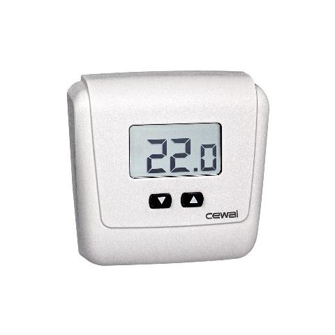 Termostato Elettronico Da Parete Et05 Bianco Termostati Cronotermostati - Foto 3