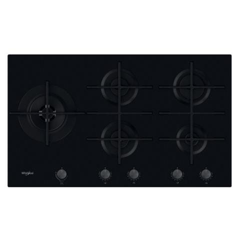 Piano Cottura GOWL 958 / NB a Gas 5 Fuochi Gas Colore Nero - Foto 1