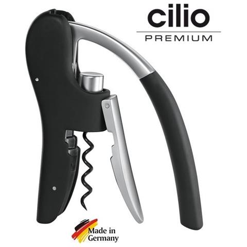 Cavatappi Apri Stura Bottiglie A Leva Per Tappi Di Sughero In Acciaio Cilio - Foto 1