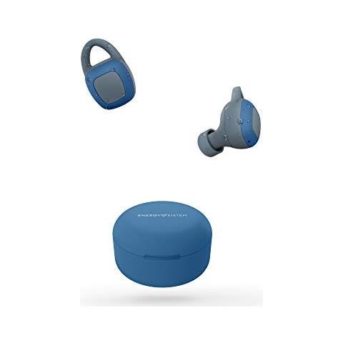 Energy Sistem Wireless Auricolari Sport 6 Vero Navy Cuffie Intrauricolari Sportive (bluetooth, Clip System Di Flessibile, Controllo Della Batteria Riproduzione E Ricaricabile) Marina Militare Italiana - Foto 1