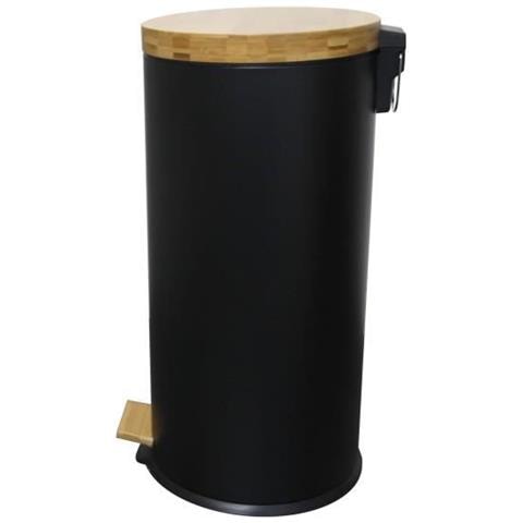 Cucina Move Pattumiera Da Cucina A Pedale Foresta - 30l - Nero Opaco - Foto 1