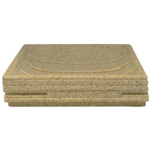 Portasapone in Stile Mattone Ecru - Foto 1