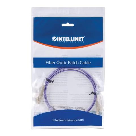 LC / LC OM4 5m 5m LC LC Grigio, Viola cavo a fibre ottiche - Foto 1