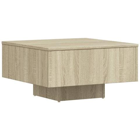 Tavolino Salotto Rovere Sonoma 60x60x31,5 cm Legno Multistrato - Foto 1