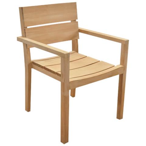 Holland - Poltrona Da Giardino In Teak - Foto 1