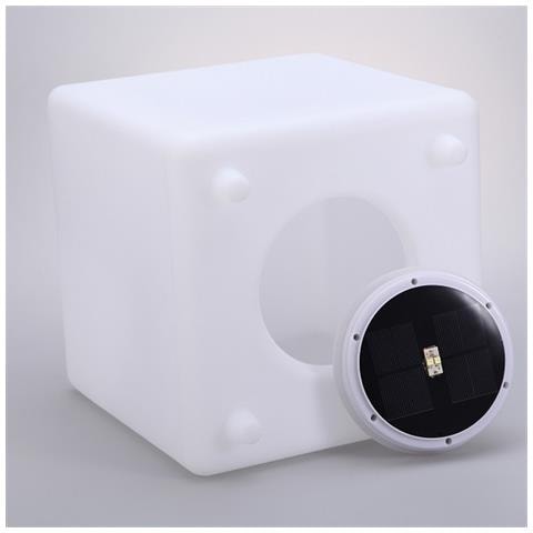 Cubo Di Luce Solare Multicolore 30cm - Solrgb30 - Foto 2