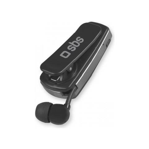 Auricolari Microfono Bluetooth Sbs Terollclipbtk Multipoint Con Filo A - Foto 1