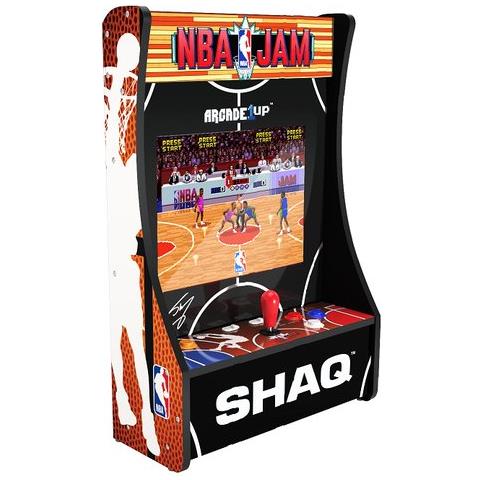 Console Videogioco Arcade1up Nbs D 23160 Nba Jam Shaq Edition Partycad - Foto 1