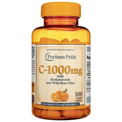 Vitamina C-1000 Mg Con Bioflavonoidi E Rosa Canina 100 Compresse - Foto 1