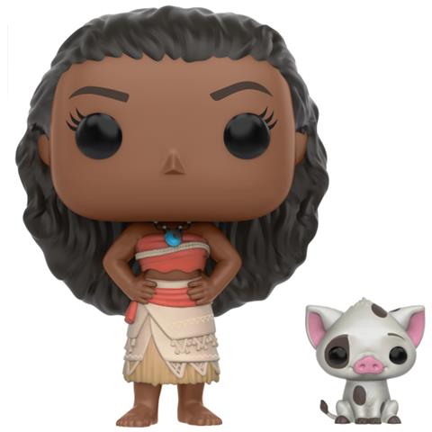 Disney Pop! Moana- Vinyl Figure Moana W /ch (trl) (gw) 9 Cm - Foto 1