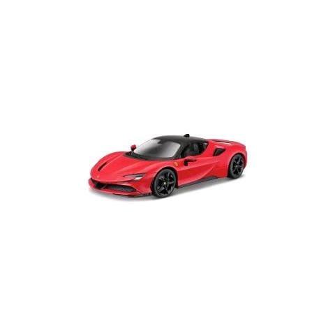 Ferrari Sf90 Stradale 2020 Red White Decals 1:18 - Foto 2