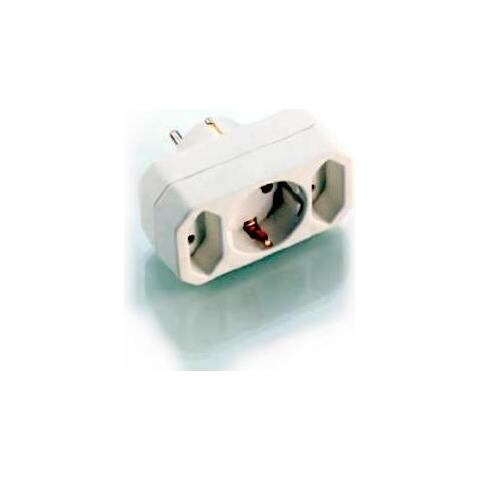 Ea 9 Prolunghe E Multiple 3 Presa (e) Ac Bianco - Foto 1