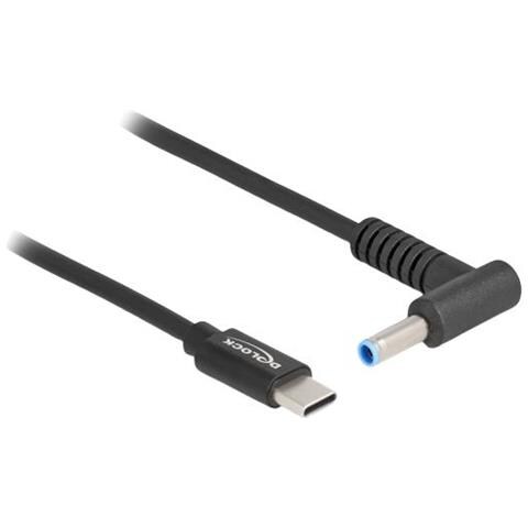 Cavo Di Ricarica Per Notebook Usb Type-c Maschio A Hp 4,5 X 3,0 Mm Maschio - Foto 1