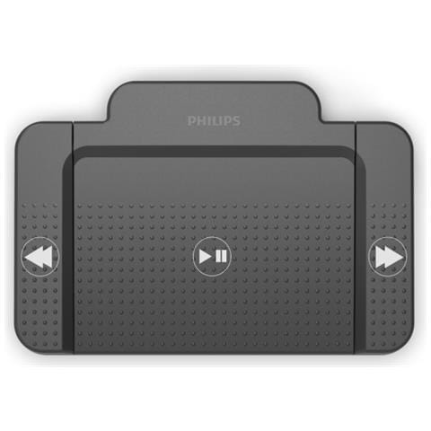 Interruttore A Pedale Acc2310 - Per Sistemi Digitali - Porta Usb - Usb A - Configurabile - 3 Pedali - Foto 1