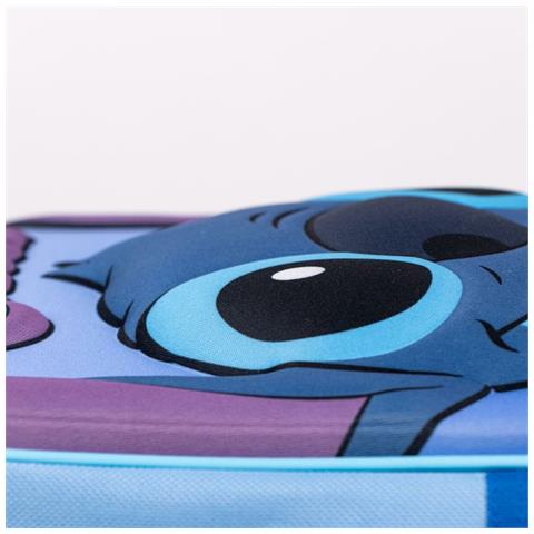 Zaino Scuola 3d Azzurro 25 X 31 X 10 Cm - Foto 2