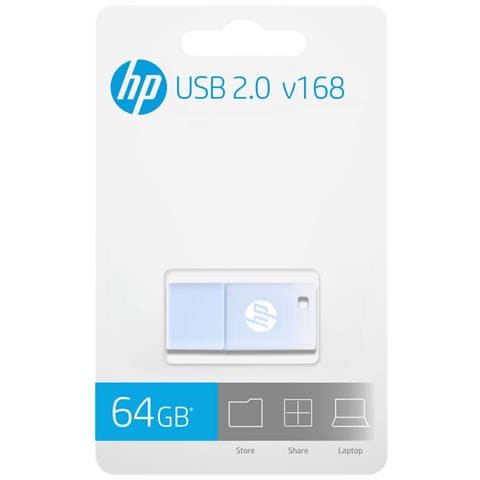 AION HP V168, 64 GB, USB tipo A, 2.0, Cuffia, 7 g, Blu - Foto 1