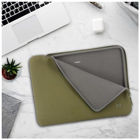 Custodia 049020 per Laptop 14.2" Colore Verde /Grigio - Foto 2