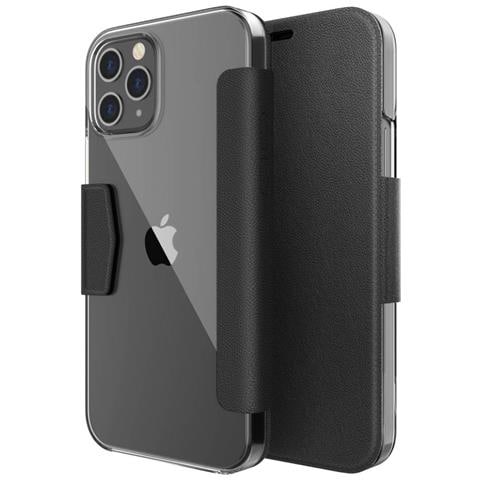 Custodia Protettiva Per Iphone 12 Pro Max Folio Engage, Nero - Foto 1