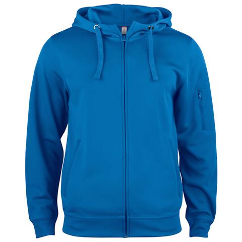 Basic Active Hoody Full Zip Royal Xxl - Foto 1